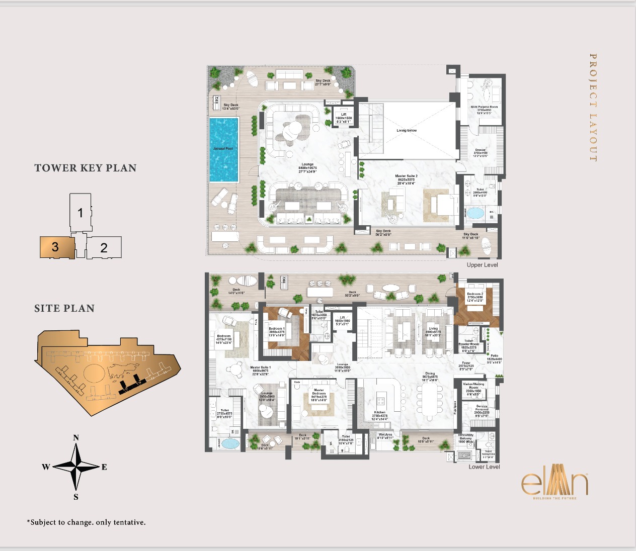 Elan The Emperor Floor Plan